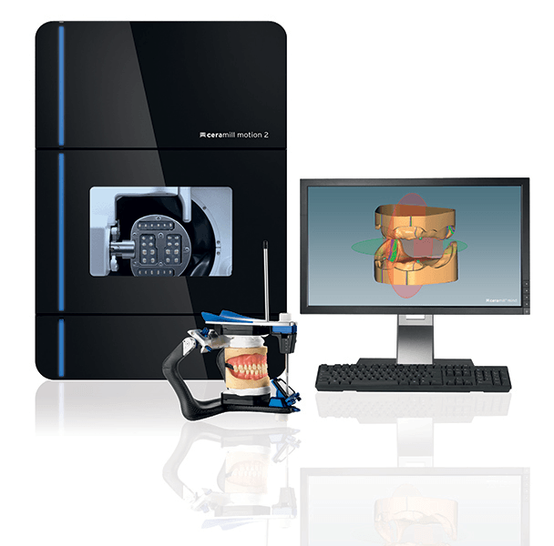 Ceramill digital denture design and milling system
